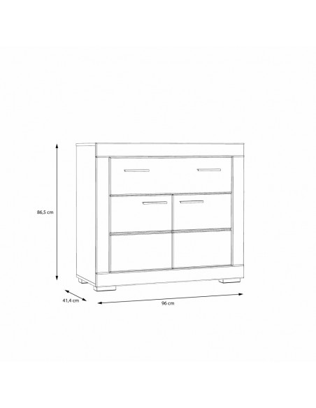 Komoda Snow Komoda Snow