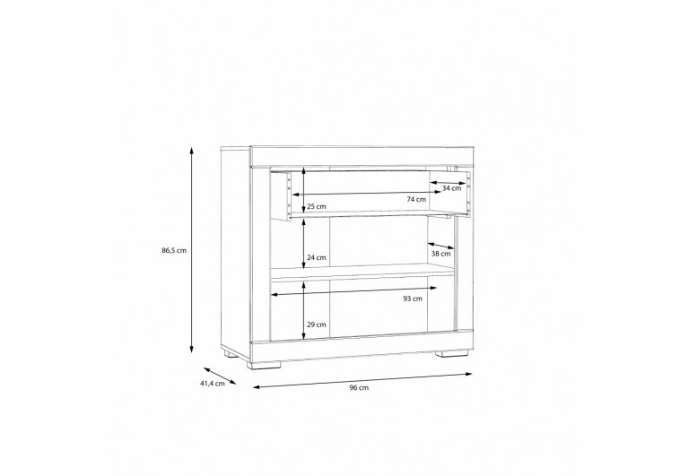 Komoda Snow Komoda Snow