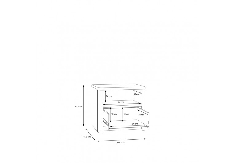 Szafka nocna Surfinio