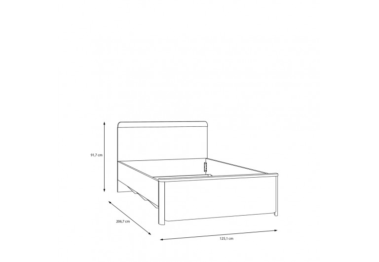 Łóżko młodzieżowe 120 Surfinio