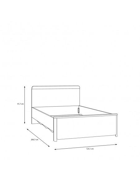 Łóżko młodzieżowe 120 Surfinio