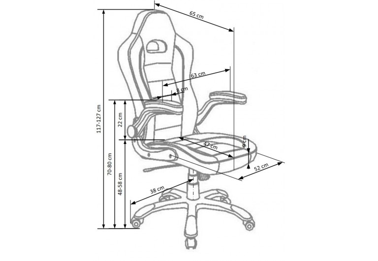 Fotel obrotowy Lotuso