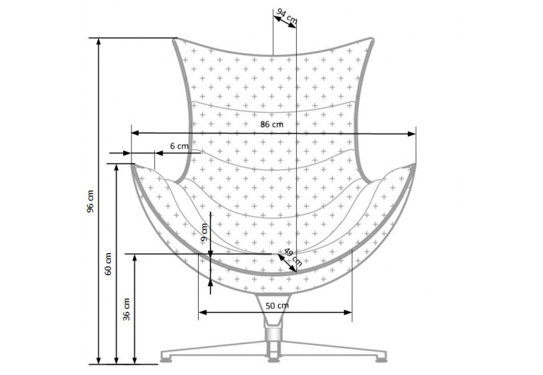 Fotel wypoczynkowy Luxoro Fotel wypoczynkowy Luxoro