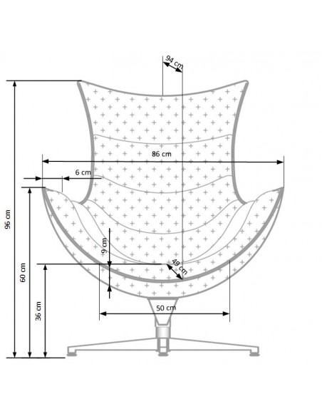 Fotel wypoczynkowy Luxoro
