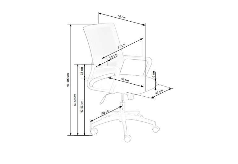 Fotel obrotowy Mauroo Fotel obrotowy Mauroo