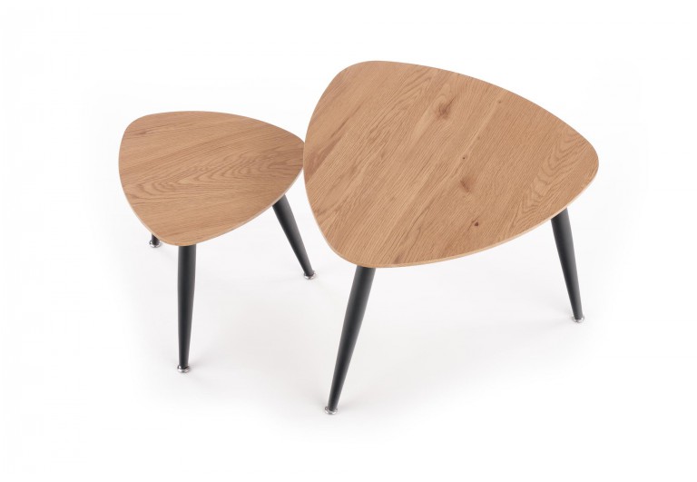 Zestaw 2 ław okrągłych Nicea 2