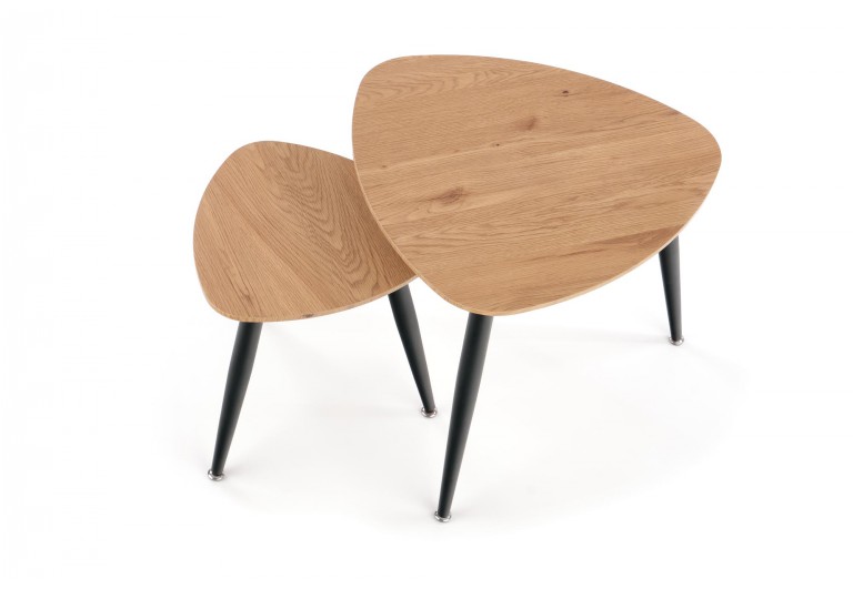 Zestaw 2 ław okrągłych Nicea 2