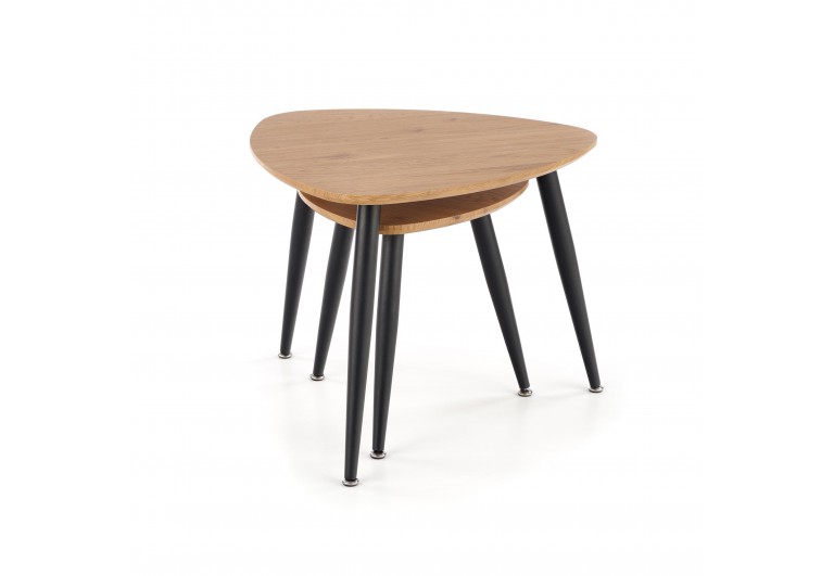 Zestaw 2 ław okrągłych Nicea 2