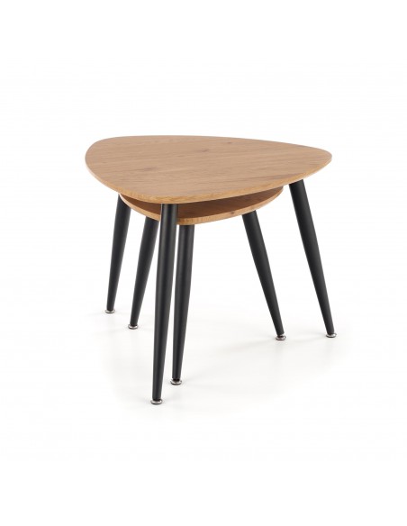 Zestaw 2 ław okrągłych Nicea 2