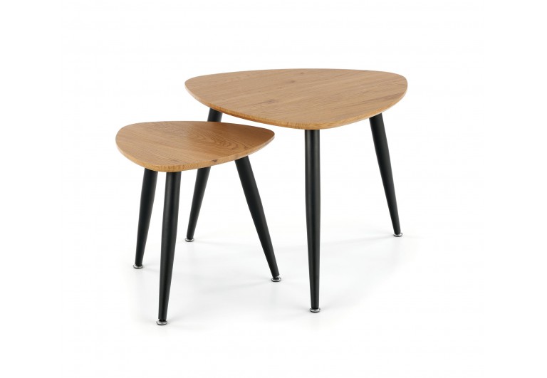 Zestaw 2 ław okrągłych Nicea 2