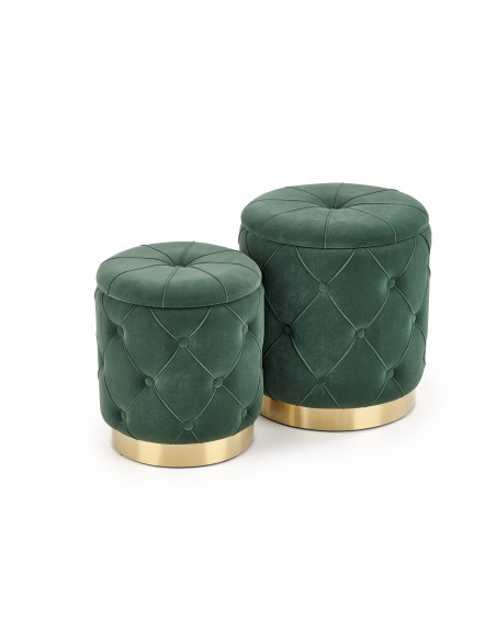 Zestaw 2 Puf Polly Zestaw 2 Puf Polly