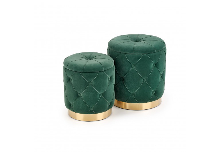 Zestaw 2 Puf Polly Zestaw 2 Puf Polly