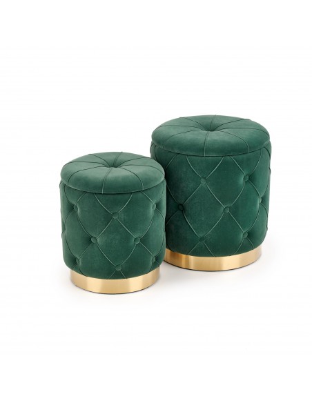 Zestaw 2 Puf Polly Zestaw 2 Puf Polly