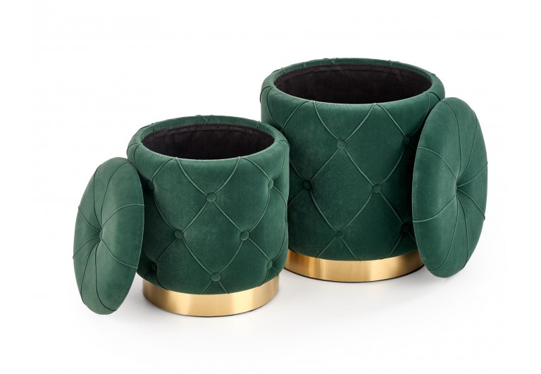 Zestaw 2 Puf Polly Zestaw 2 Puf Polly