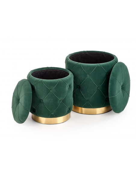 Zestaw 2 Puf Polly Zestaw 2 Puf Polly