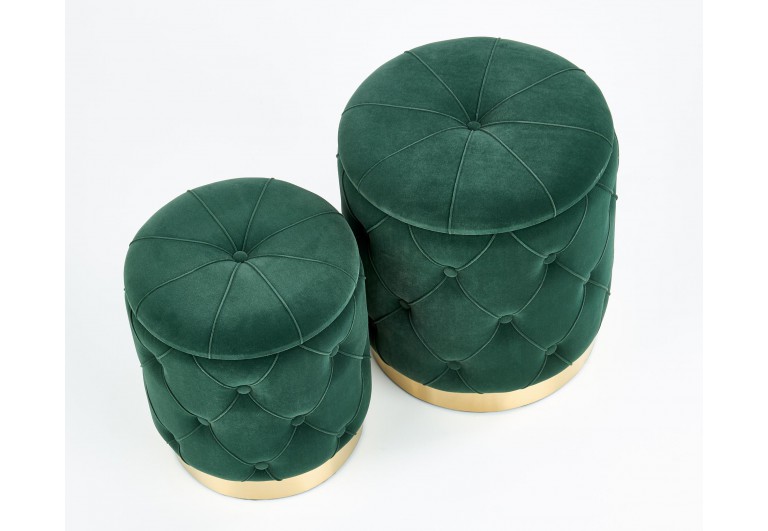 Zestaw 2 Puf Polly Zestaw 2 Puf Polly