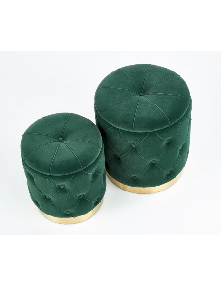 Zestaw 2 Puf Polly Zestaw 2 Puf Polly