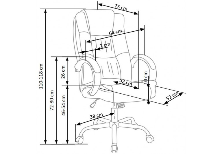 Fotel obrotowy Relaxo