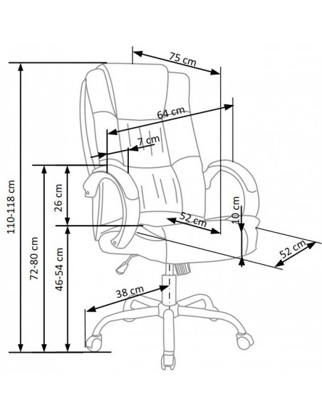 Fotel obrotowy Relaxo