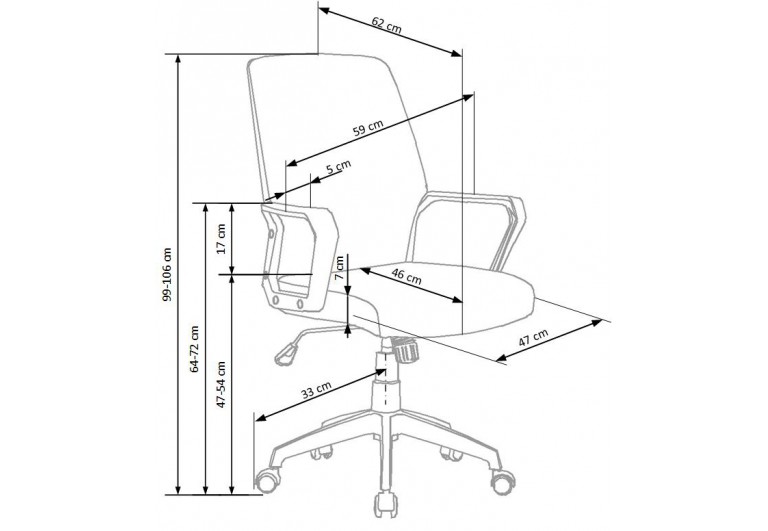 Fotel obrotowy Spin 2