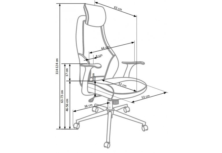 Fotel obrotowy Torino