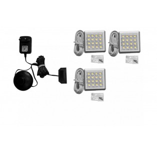 Oświetlenie LED 3 punktowe