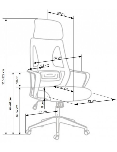 Fotel obrotowy Valdez Fotel obrotowy Valdez