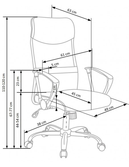 Fotel obrotowy Vire Fotel obrotowy Vire