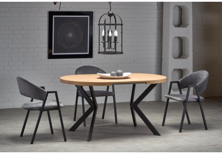 Stół okrągły rozkładany 100-250 Peroni 