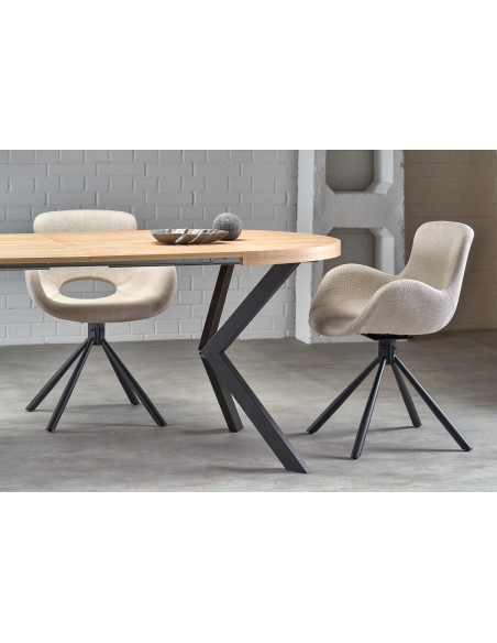 Stół okrągły rozkładany 100-250 Peroni 