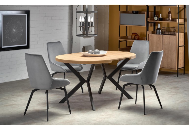 Stół okrągły rozkładany 100-250 Peroni 