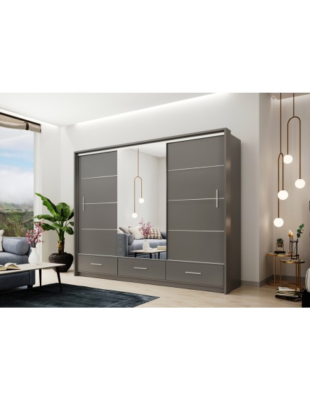 Szafa przesuwna Marsylia 250 Mat