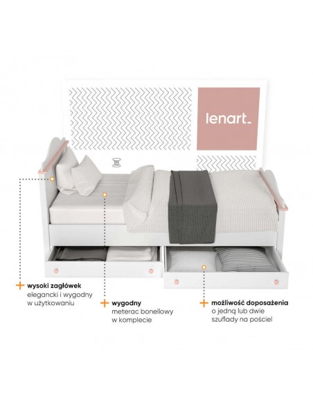 Łóżko 90 Luna LN-08