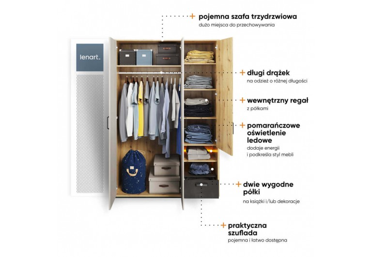 Szafa Qubic QB-02 Szafa Qubic QB-02