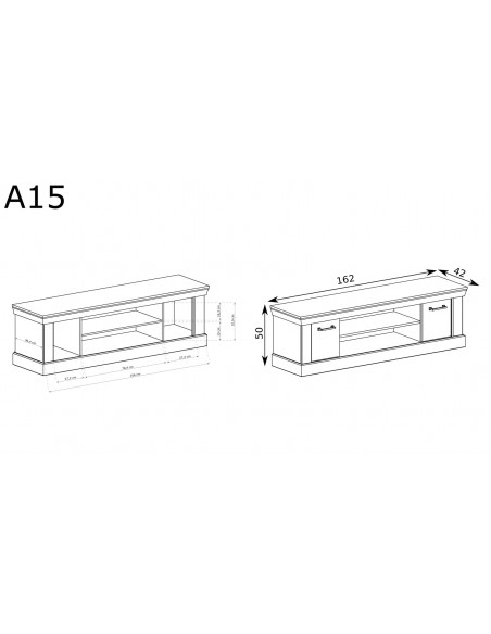 Szafka RTV Antica A-15