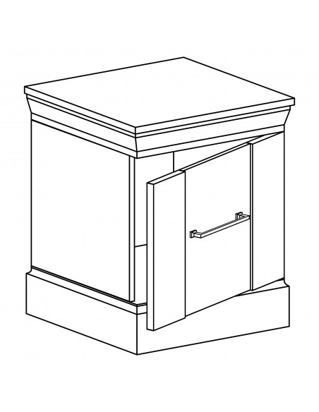 Szafka nocna Antica A-7