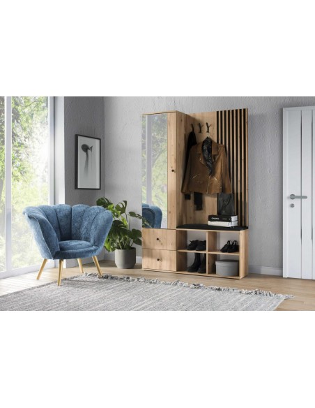 Garderoba z siedziskiem Cali