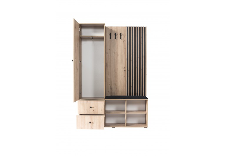 Garderoba z siedziskiem Cali