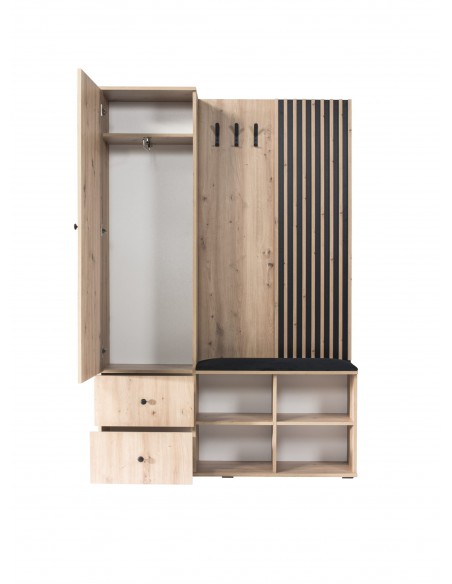 Garderoba z siedziskiem Cali