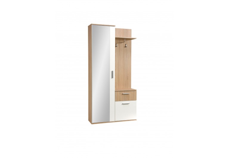 Garderoba z lustrem LUX