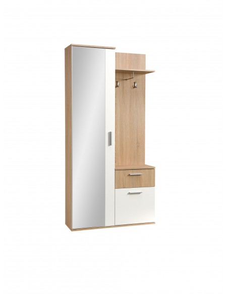 Garderoba z lustrem LUX