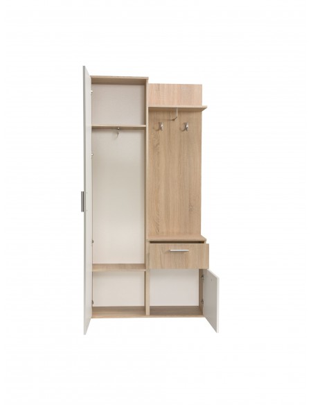 Garderoba z lustrem LUX