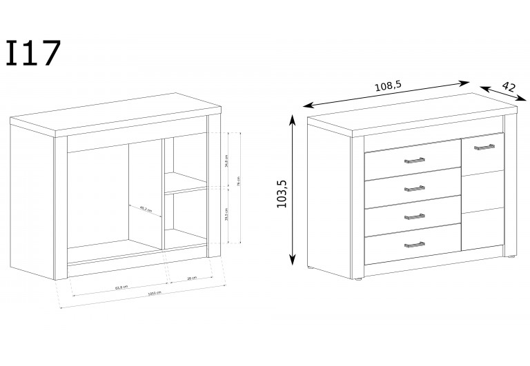 Komoda Indianapolis I-17