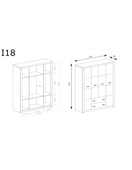 Szafa Indianapolis I-18