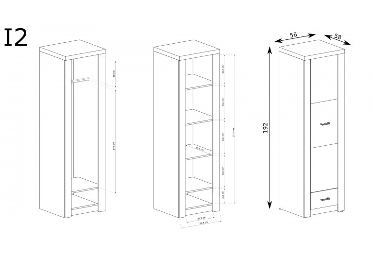Szafa Indianapolis I-2