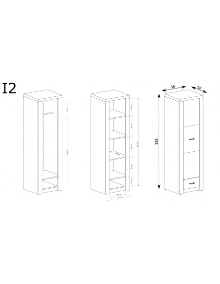 Szafa Indianapolis I-2