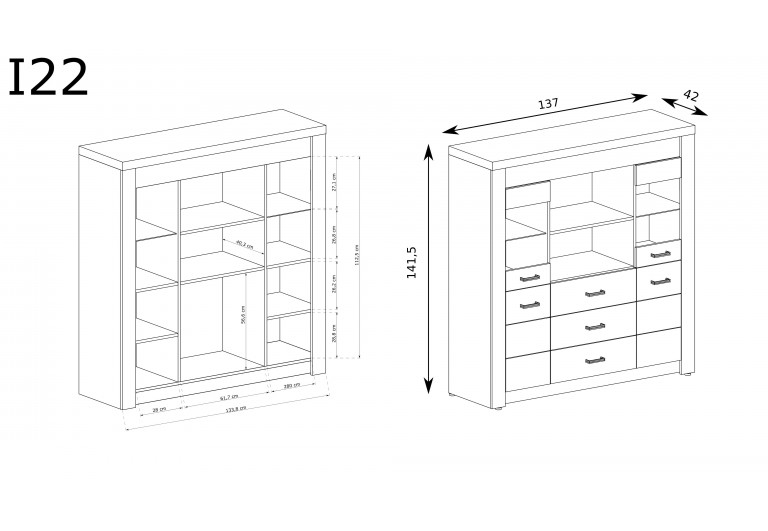 Komoda Indianapolis I-22