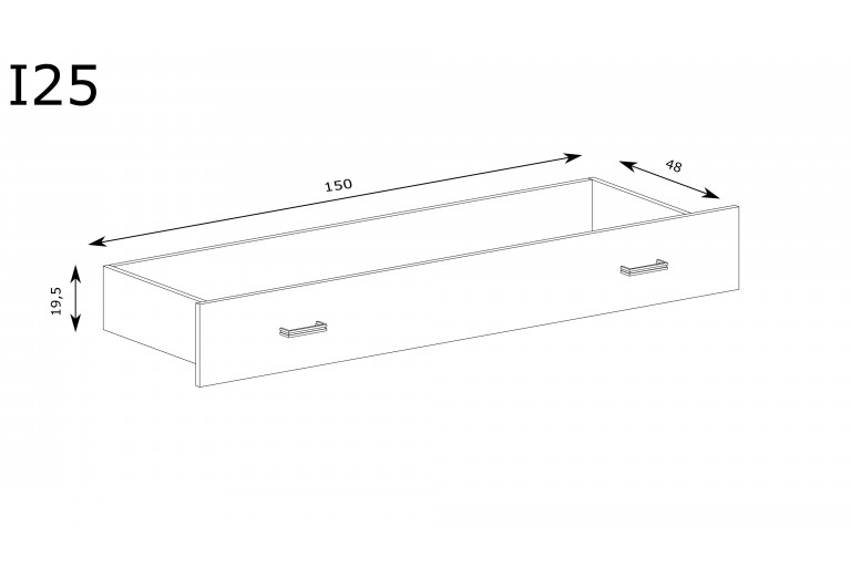 Pojemnik na pościel Indianapolis I-25 Pojemnik na pościel Indianapolis I-25
