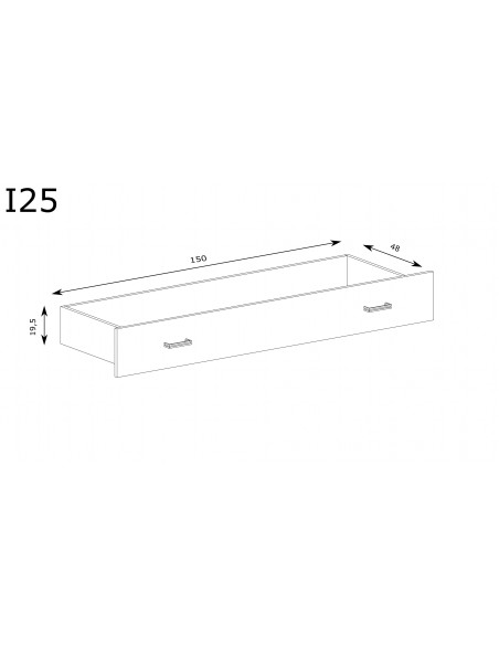 Pojemnik na pościel Indianapolis I-25 Pojemnik na pościel Indianapolis I-25