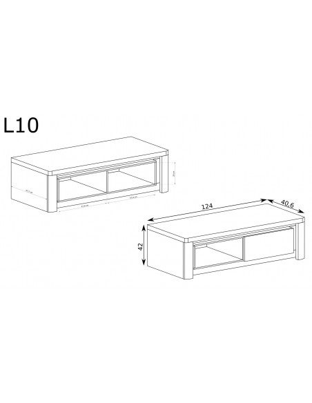 Szafka RTV Livinio L-10